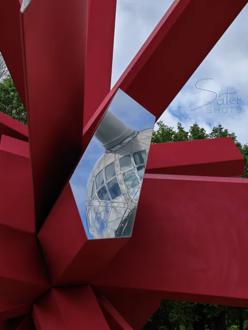 The Atomium in Brussels